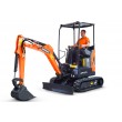 Doosan DX17z Mini Digger Hire Doosan DX17z Mini Digger Hire