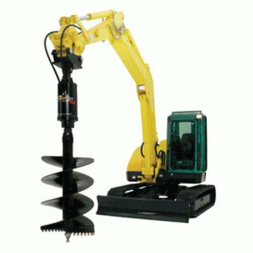 Mini Digger Auger Hire Mini Digger Auger Hire