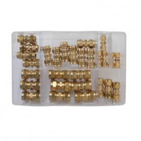Assorted Imperial Brass Tube Couplings