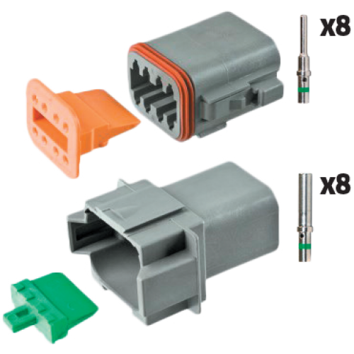 DT Connector 8-way Kit 20pc DT Connector 8-way Kit 20pc
