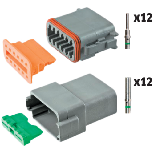 DT Connector 12-way Kit 28pc DT Connector 12-way Kit 28pc