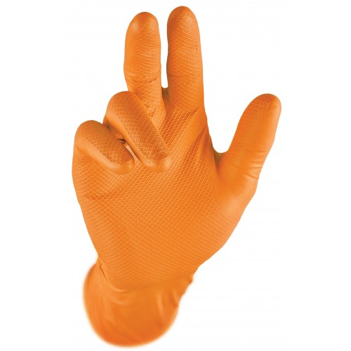 GRIPPAZ Orange Grip Gloves (MEDIUM)