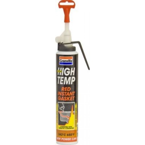 GRANVILLE Instant Gasket Silicone Sealant - Red 'Extra High Temp' GRANVILLE Instant Gasket Silicone Sealant - Red 'Extra High Temp'