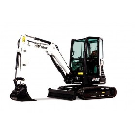 Mini Digger Hire (Bobcat E26)
