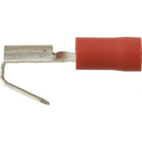 Red Insulated Terminals - Piggybacks- 6.3mm