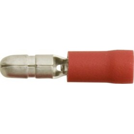 Red Insulated Terminals - Bullets- 4.00mm (100)