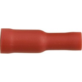 Red Insulated Terminals - Receptacle Sockets- 4.00mm (100)