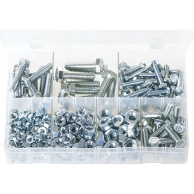 Assortment Box of Set Screws High Tensile & Nuts - Metric