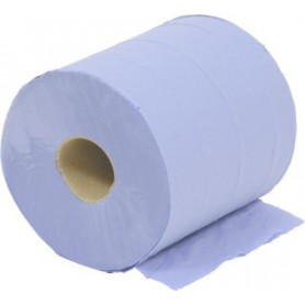 Blue Paper Wipes - Small Rolls *6