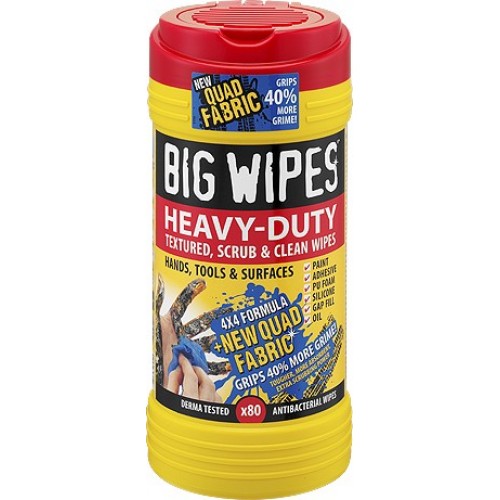 BIG WIPES Industrial+ Abrasive Blue Wipes