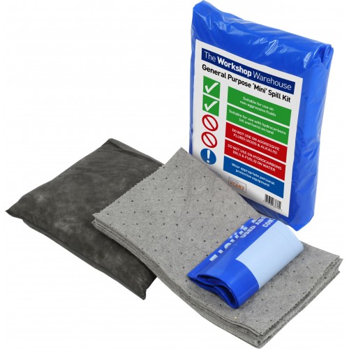General Purpose 'Mini' Spill Kit - 9 Litres General Purpose 'Mini' Spill Kit - 9 Litres