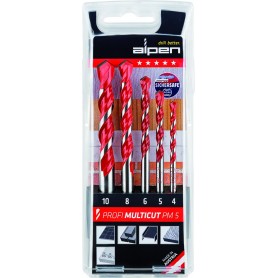 ALPEN 'Profi Multicut' Universal Drill Set