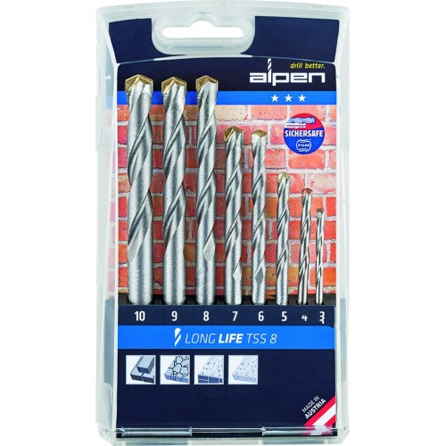 ALPEN Masonry Drill Set