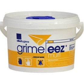 Grimeez Multi Purpose Wet Wipes tub of 150 by Workshop Plus
