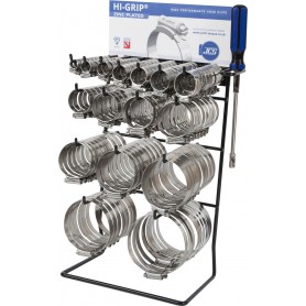 JCS 'Hi-Grip' Hose Clips Dispenser with 160 Clips