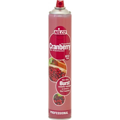 NILCO 'Power Fresh' Air Fresheners - Cranberry - 750ml NILCO 'Power Fresh' Air Fresheners - Cranberry - 750ml