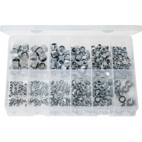 Max Box' Assortment of Steel Nuts & Nylon Lock Nuts